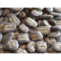 Hot Sale Engraved Natural Cobble Stones for Vases